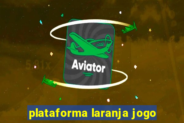 plataforma laranja jogo